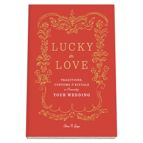 Lucky in Love, by Eleni Gage, front cover with gold text