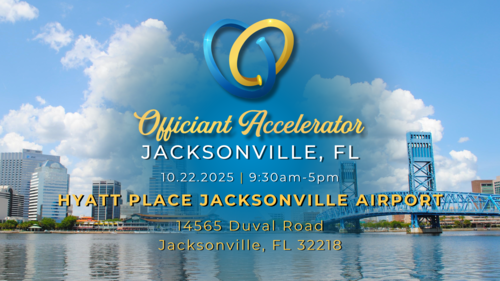 Jacksonville, FL | October 22nd - Officiant Accelerator