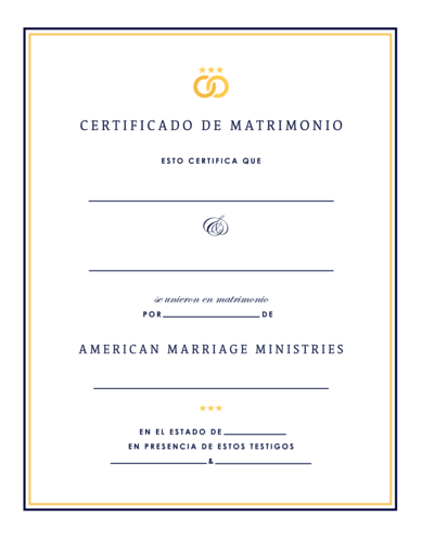 Firma de AMM, Certificado Personalizado New Image
